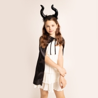 Карнавальный набор &laquo;Королева тьмы&raquo;, плащ и ободок