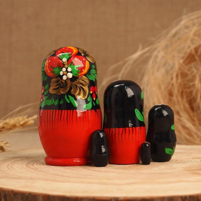 Матрешка Матрешка "Платочек", 5-кукольная, 10-13 см, ручная роспись