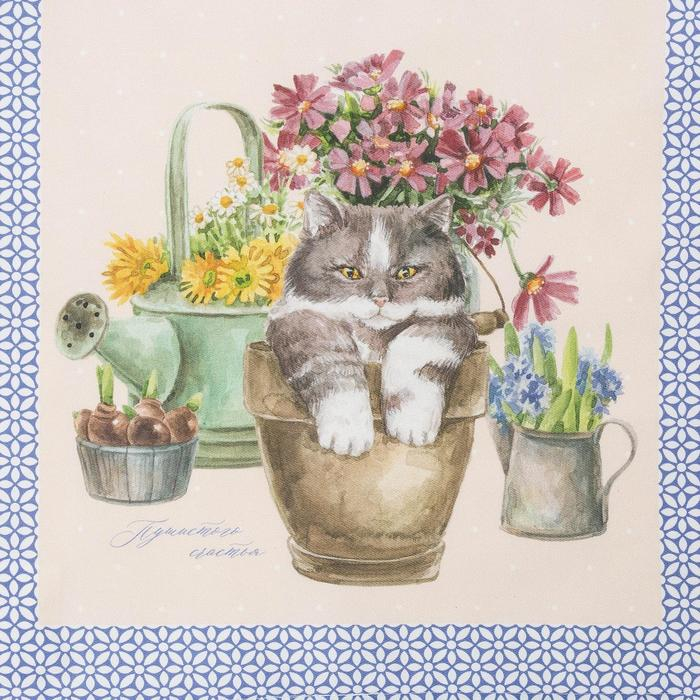 Дорожка «Этель» Уютные коты 40*146 см Дорожка «Этель» Уютные коты 40*146 см