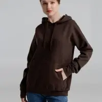 Толстовка с капюшоном Slam 320, темно-коричневая (шоколад), размер L Толстовка с капюшоном Slam 320, темно-коричневая (шоколад), размер L