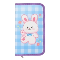 Пенал 1 секция 115 х 205 х 30 мм, Calligrata "Зайка", ламинированный картон Пенал 1 секция 115 х 205 х 30 мм, Calligrata "Зайка", ламинированный картон