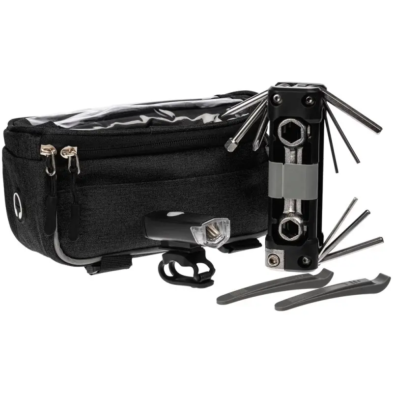 Набор велосипедиста BikeKit, большой, черный Набор велосипедиста BikeKit, большой, черный