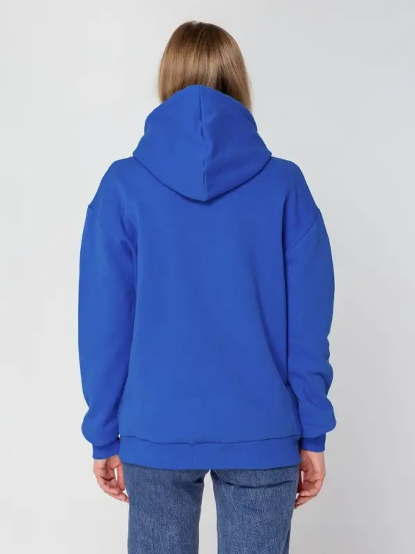 Худи Kirenga Heavy 2.0, ярко-синее, размер XXL