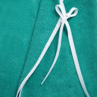 Полотенце-пончо Крошка Я &laquo;Гномик&raquo;, цвет зелёный, размер 24-32, 100 % хлопок, 320 г/м2