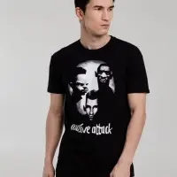 Футболка &laquo;Меламед. Massive Attack&raquo;, черная, размер M