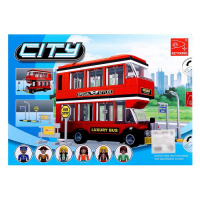 Конструктор «Двухэтажный автобус», 282 детали Конструктор «Двухэтажный автобус», 282 детали