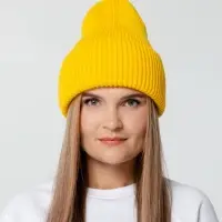 Шапка Flette, желтая