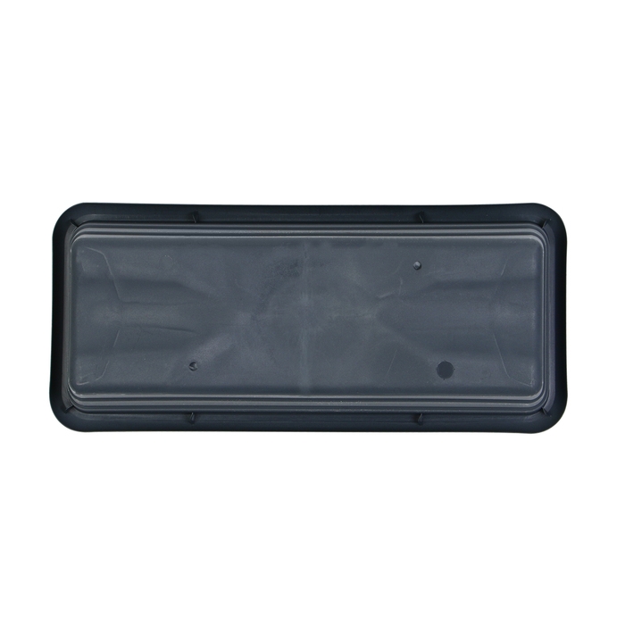 Ящик для цветов, 40 &times; 16/10 &times; 14 см, 6 л, графит