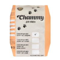 Сухой корм Chammy для кошек, с говядиной, 10 кг Сухой корм Chammy для кошек, с говядиной, 10 кг