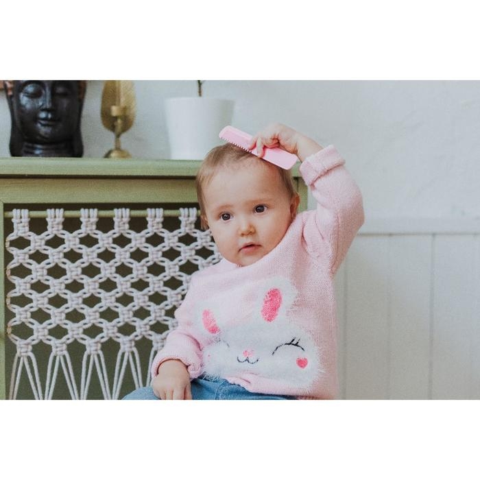 Расчёска детская + массажная щётка для волос «Наша принцесса», от 0 мес., рисунок МИКС Расчёска детская + массажная щётка для волос «Наша принцесса», от 0 мес., рисунок МИКС