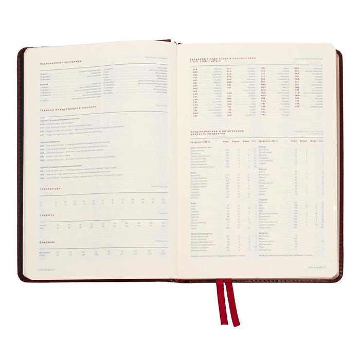 Ежедневник недатированный А5+, 176 листов Parliament, твёрдая обложка из искусственной кожи, зелёный