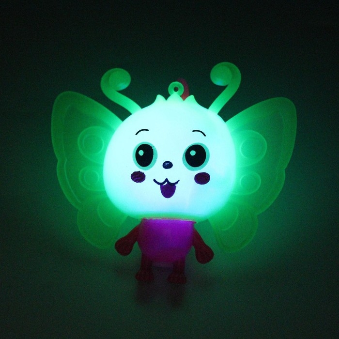 Ёжка «Бабочка», световой, цвета МИКС Ёжка «Бабочка», световой, цвета МИКС