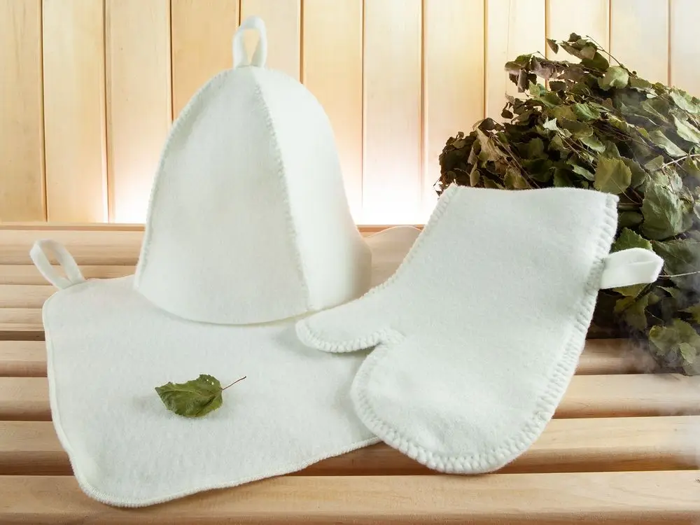 Набор для бани &laquo;Парилка&raquo;, белый