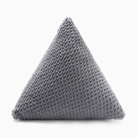 Подушка Этель "Треугольник" d=40 см , цв.серый Подушка Этель "Треугольник" d=40 см , цв.серый