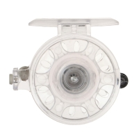 Катушка инерционная, пластик, диаметр 6 см, направляющая лески, цвет прозрачный, 109 Катушка инерционная, пластик, диаметр 6 см, направляющая лески, цвет прозрачный, 109