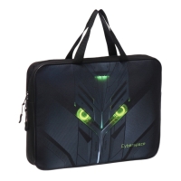 Папка с ручками текстильная А4, 370 х 280 х 60 мм, Stavia "Кибер"