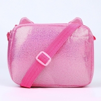 Сумка детская на молнии, длинный ремень, цвет розовый Сумка детская на молнии, длинный ремень, цвет розовый