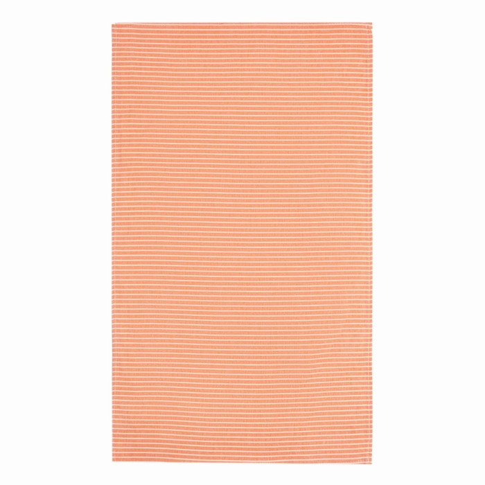Набор кухонных полотенец Доляна &laquo;Полосы&raquo;, 40х70см- 2шт, розовый, 50%п/э, 50%хл