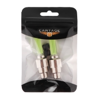 Светящийся колпачок на ниппель Cartage, малый, набор 2 шт, микс Светящийся колпачок на ниппель Cartage, малый, набор 2 шт, микс