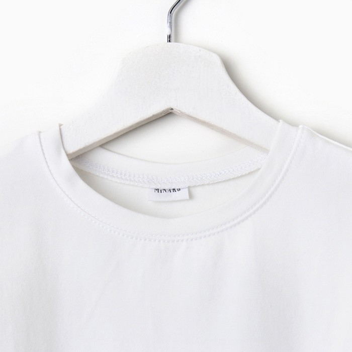 Лонгслив детский MINAKU цвет молочный, рост 104 см