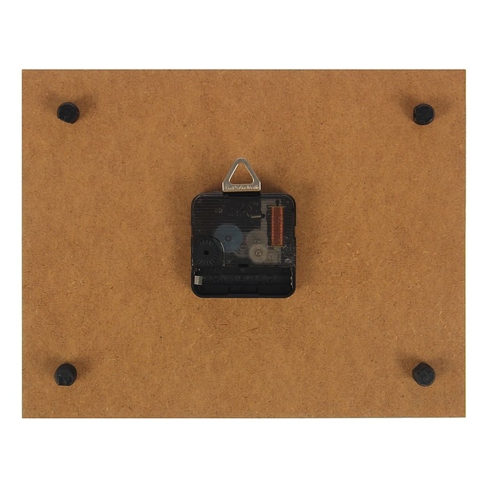 Часы-картина настенные, интерьерные "Сиреневые цветы", бесшумные, 25 х 20 см