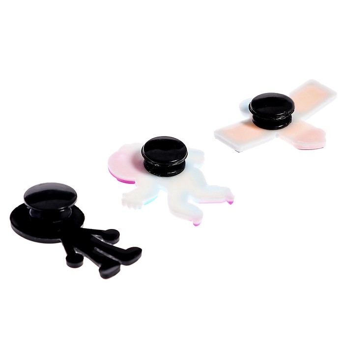 Милый браслетик &laquo;Джибитсы: Космос&raquo;, светящийся, силиконовый