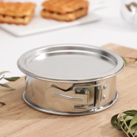 Форма для выпечки разъёмная Доляна &laquo;Круг. Фабиан&raquo;, d=12 см