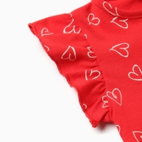 Платье для девочки, цвет красный, рост 80 см (9-12 мес) Платье для девочки, цвет красный, рост 80 см (9-12 мес)