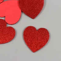 Декор для творчества "Сердечки" 3 см (набор 10 шт) Декор для творчества "Сердечки" 3 см (набор 10 шт)