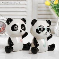 Копилка керамика "Модная панда" МИКС 16х14,5х9,5 см Копилка керамика "Модная панда" МИКС 16х14,5х9,5 см