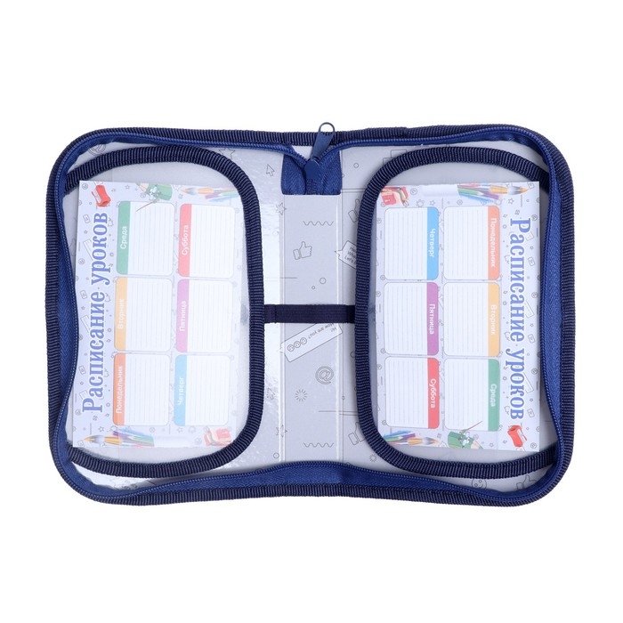 Пенал 1 секция, 130 х 210 х 40 мм, 2 откидные планки, тканевый, Calligrata TOP, Content Пенал 1 секция, 130 х 210 х 40 мм, 2 откидные планки, тканевый, Calligrata TOP, Content "Бульдожка"