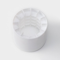 Форма для льда Доляна, 9&times;8 см, цвет белый/серый