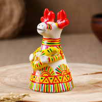 Филимоновская игрушка колокольчик &laquo;Олень&raquo;