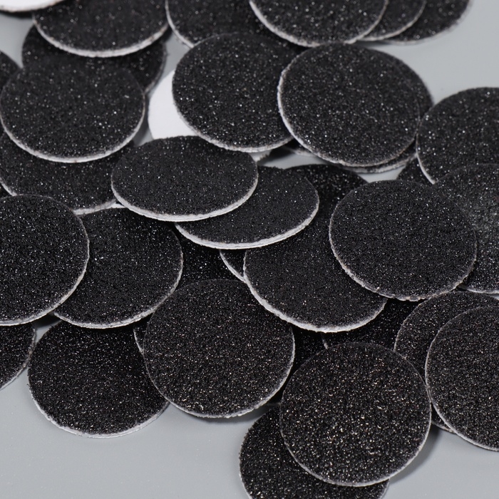 Сменные файлы для аппаратного педикюра, 50 шт, d 20 мм, абразивность 80 Сменные файлы для аппаратного педикюра, 50 шт, d 20 мм, абразивность 80