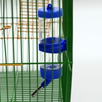 Поилка для грызунов 125 мл, 12,5 Х 4,5 см, синяя Поилка для грызунов 125 мл, 12,5 Х 4,5 см, синяя