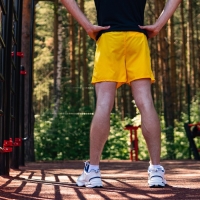 Шорты спортивные ONLYTOP unisex yellow, р. 50 Шорты спортивные ONLYTOP unisex yellow, р. 50