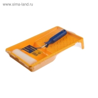 Набор ТУНДРА, для откосов, валик поролон 110 мм, ванночка 150 х 300 мм