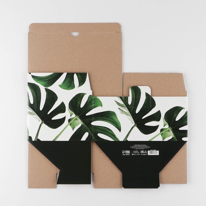 Коробка‒пенал, упаковка подарочная, &laquo;Счастье&raquo;, 22 х 15 х 10 см