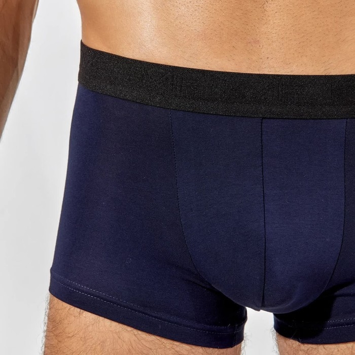 Трусы мужские боксеры, цвет тёмно-синий, размер 46 (S)