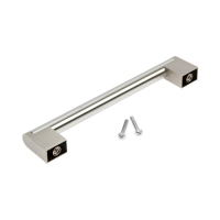 Ручка-скоба CAPPIO RSC013, м/о 160 мм, d=14 мм, цвет сатиновый никель