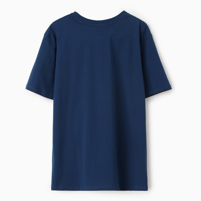 Футболка мужская MOTOR CITY, цвет тёмно-синий, размер 52 Футболка мужская MOTOR CITY, цвет тёмно-синий, размер 52