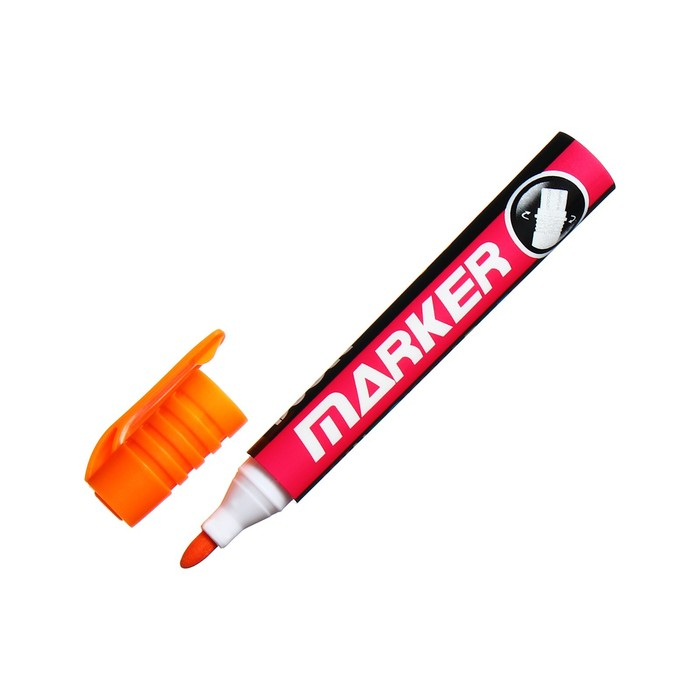 Набор меловых маркеров для стекла, 7 цветов, LED