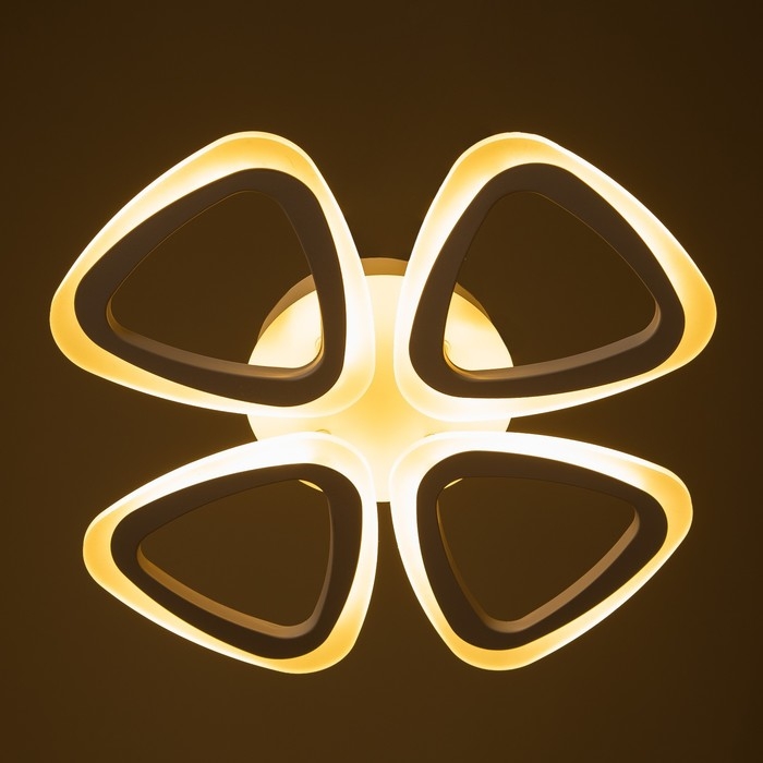 Люстра светодиодная "Вивьен" LED 54Вт 2700-6400К 4080Лм 40,5х40,5х8см Ritter