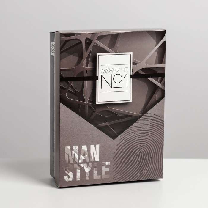 Коробка подарочная складная, упаковка, &laquo;№1&raquo;, 21 х 15 х 7 см