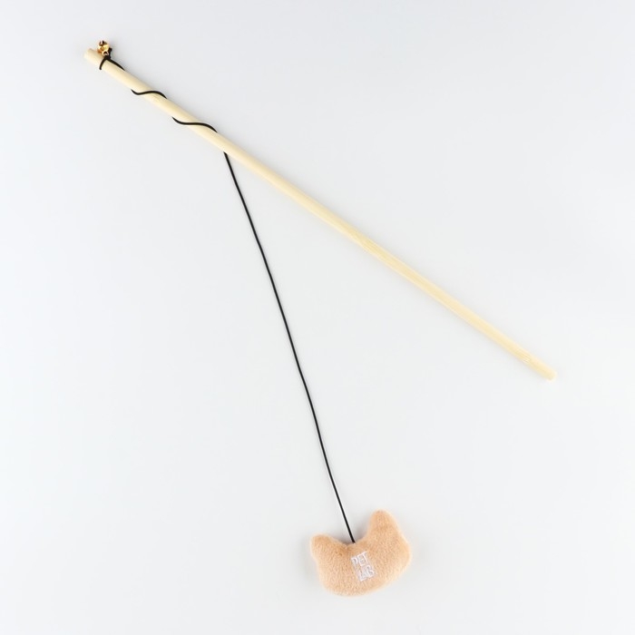 Дразнилка &laquo;Мордочка&raquo; с игрушкой, бежевая