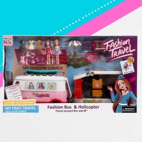 Игровой набор «Лови волну!» трейлер с прицепом, куклы, аксессуары Игровой набор «Лови волну!» трейлер с прицепом, куклы, аксессуары