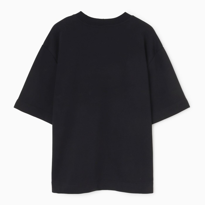 Футболка мужская из органического хлопка MINAKU REGULAR FIT: цвет чёрный, р-р 54