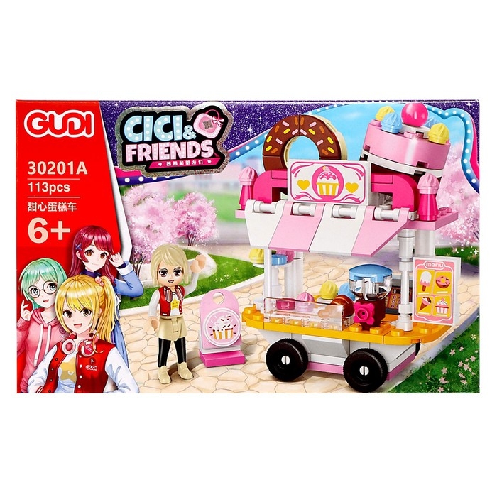 Конструктор Подружки &laquo;Уютное кафе&raquo;, МИКС