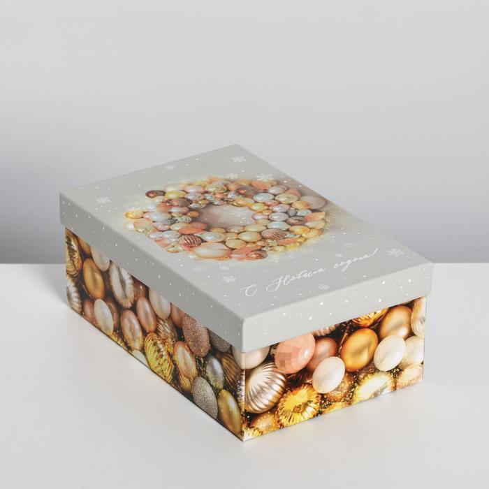 Набор подарочных коробок 6 в 1 &laquo;Снежной зимы&raquo;, 32,5 х 20 х 12,5 - 20 х 12,5 х 7,5 см, Новый год