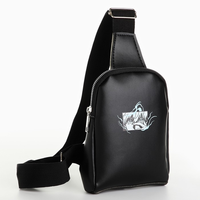 Сумка детская для мальчика через плечо NAZAMOK &laquo;Аниме взгляд&raquo; 18х16х3,8